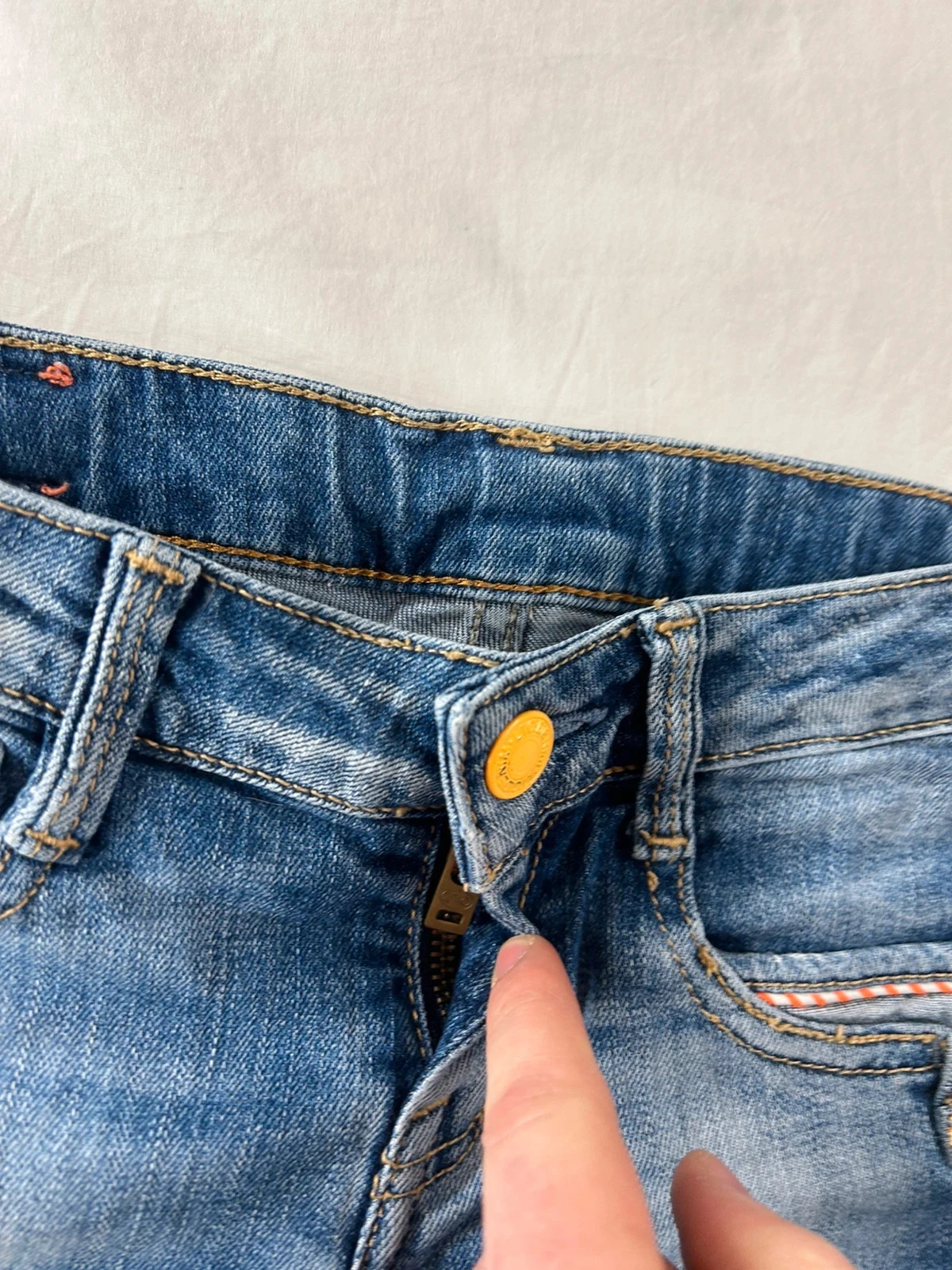 Vintage denim shorts Le Temps des Cerises – photo 6